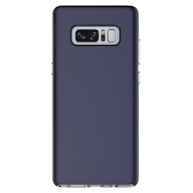 For Galaxy Note 8 PC + TPU Chrome Plated Press Button Protective Back Cover Case
