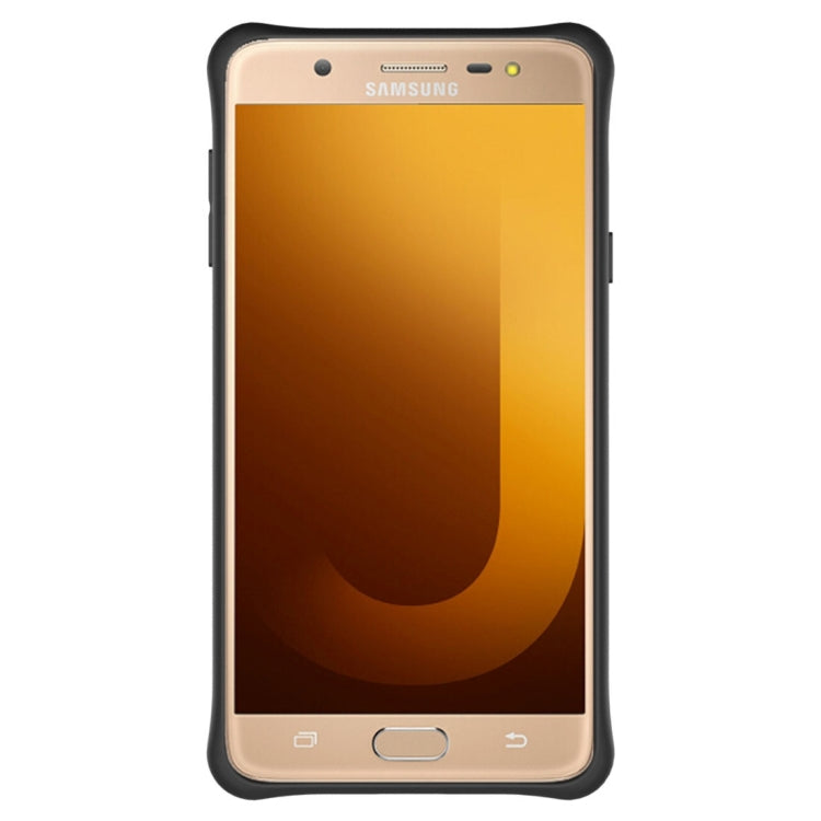 For Galaxy J7 Max PC + TPU Dropproof Sniper Hybrid Protective Back Cover Case with 360 Degree Rotation Holder