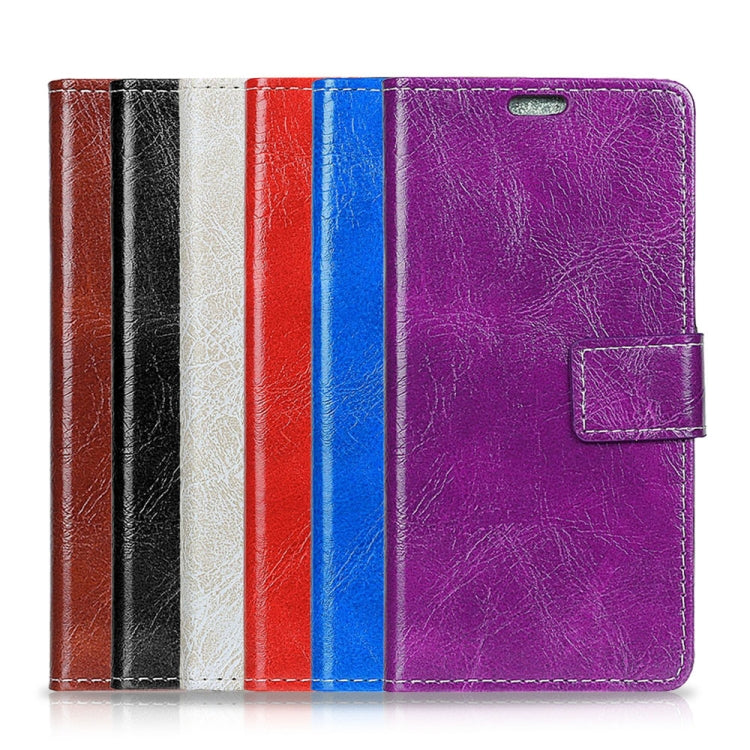 Retro Crazy Horse Texture Horizontal Flip Leather Case for Galaxy Note 9, with Holder & Card Slots & Photo Frame