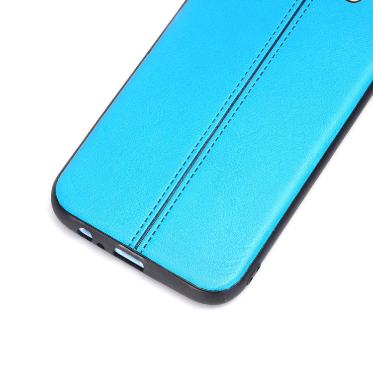 For Galaxy A5 (2017) Plain Weave Texture Leather Surface Protective Back Cover Case
