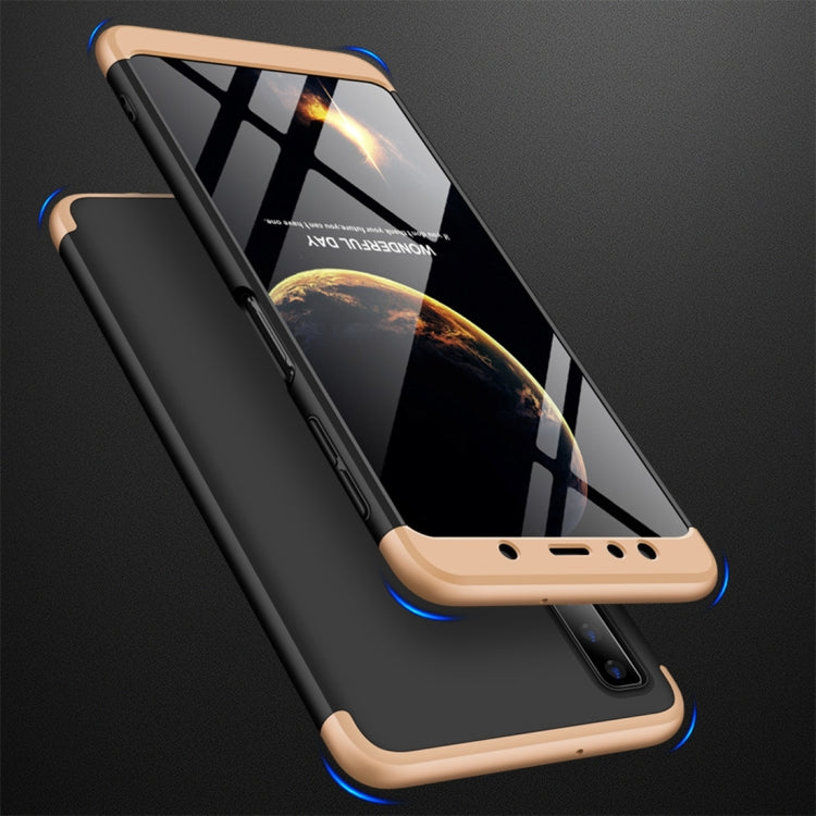 GKK Three Stage Splicing Full Coverage PC Case for Samsung Galaxy A7 (2018)