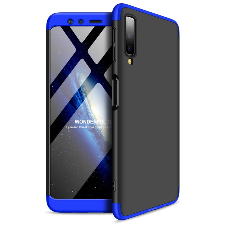 GKK Three Stage Splicing Full Coverage PC Case for Samsung Galaxy A7 (2018)