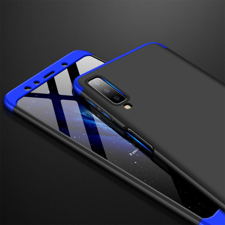 GKK Three Stage Splicing Full Coverage PC Case for Samsung Galaxy A7 (2018)