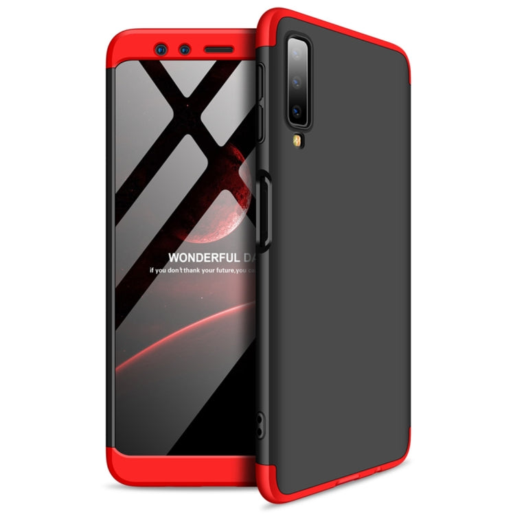 GKK Three Stage Splicing Full Coverage PC Case for Samsung Galaxy A7 (2018)