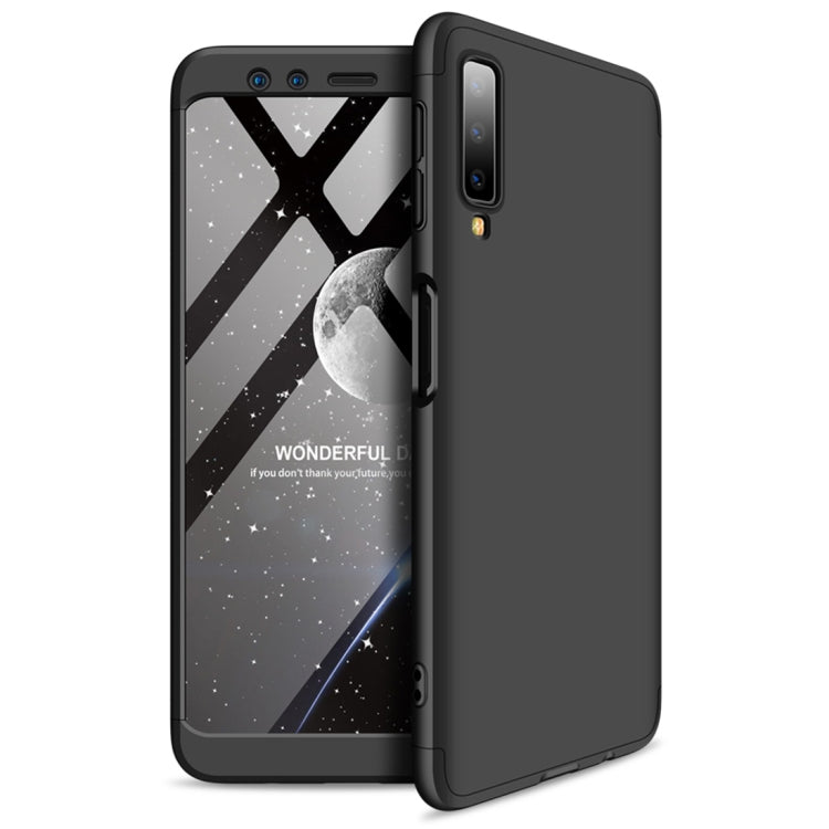 GKK Three Stage Splicing Full Coverage PC Case for Samsung Galaxy A7 (2018)
