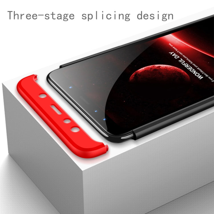 GKK Three Stage Splicing Full Coverage PC Case for Samsung Galaxy A7 (2018)
