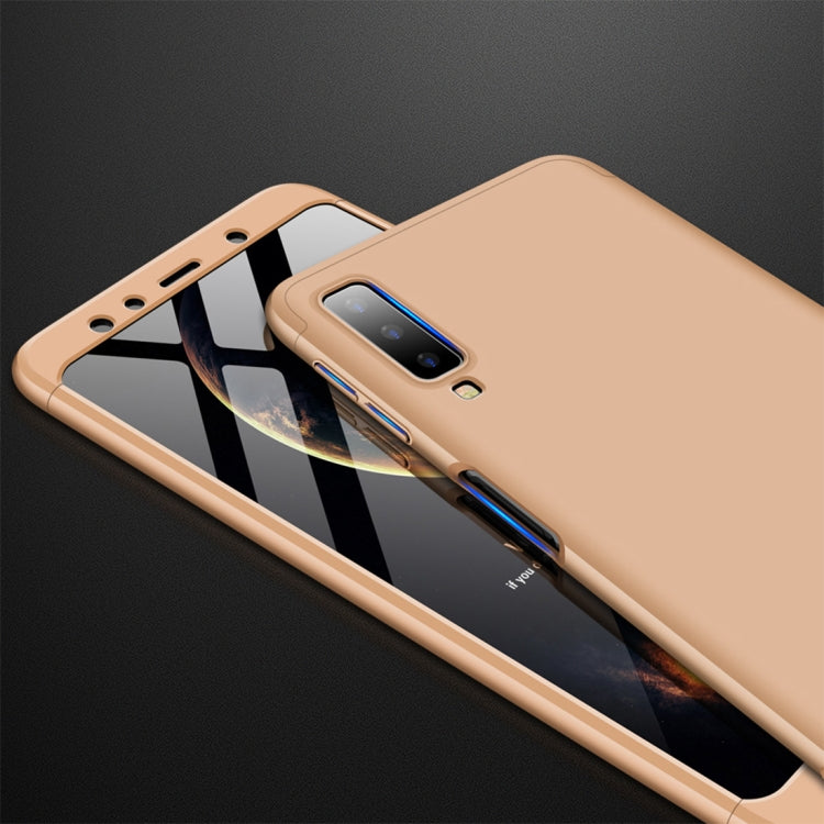 GKK Three Stage Splicing Full Coverage PC Case for Samsung Galaxy A7 (2018)