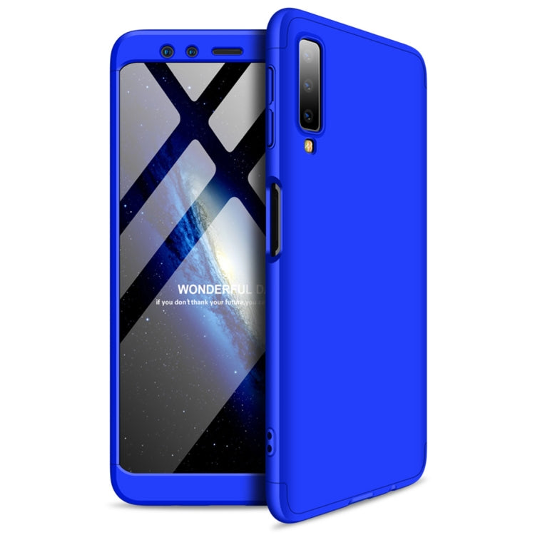 GKK Three Stage Splicing Full Coverage PC Case for Samsung Galaxy A7 (2018)