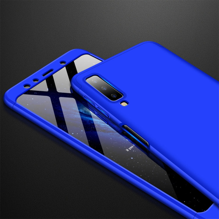 GKK Three Stage Splicing Full Coverage PC Case for Samsung Galaxy A7 (2018)