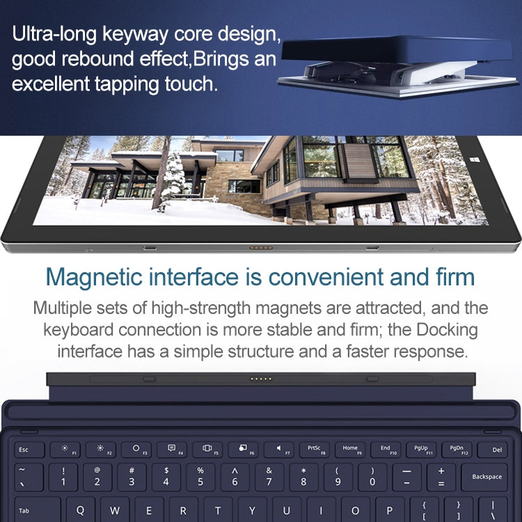 Teclast T4 Magnetic Suction Keyboard with Docking Port for X4 Tbook (WMC0225)