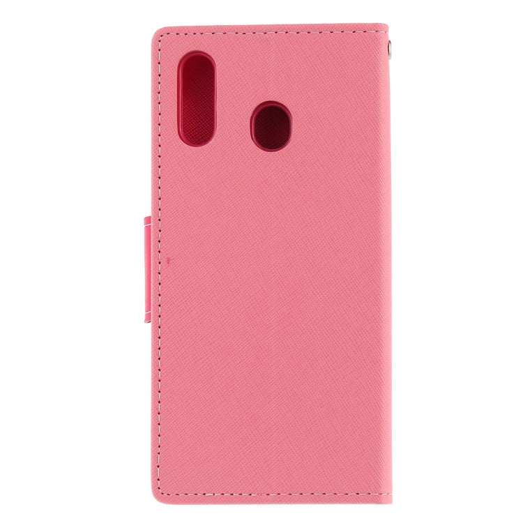 GOOSPERY FANCY DIARY Horizontal Flip PU Leather Case for Galaxy M20, with Holder & Card Slots & Wallet