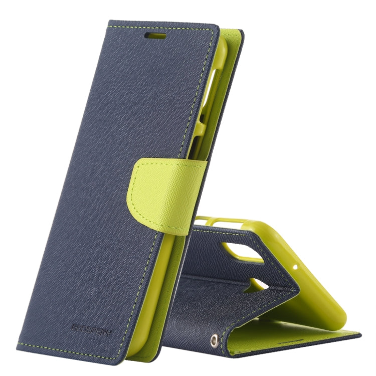 GOOSPERY FANCY DIARY Horizontal Flip PU Leather Case for Galaxy M20, with Holder & Card Slots & Wallet