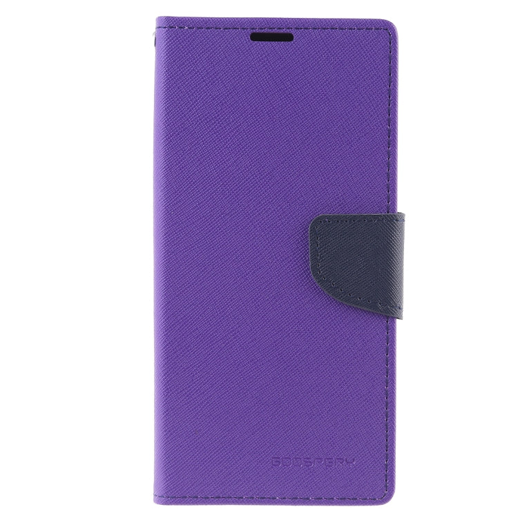 GOOSPERY FANCY DIARY Horizontal Flip PU Leather Case for Galaxy M20, with Holder & Card Slots & Wallet