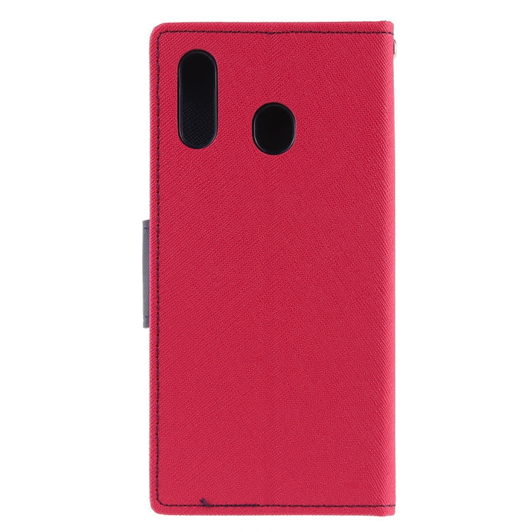 GOOSPERY FANCY DIARY Horizontal Flip PU Leather Case for Galaxy M20, with Holder & Card Slots & Wallet