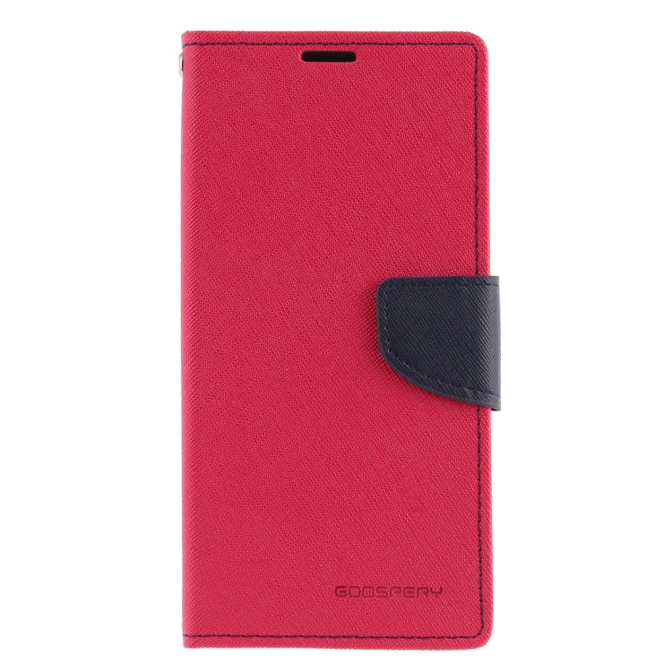 GOOSPERY FANCY DIARY Horizontal Flip PU Leather Case for Galaxy M20, with Holder & Card Slots & Wallet