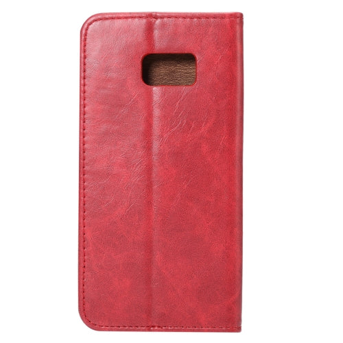 For Galaxy Note 7 / N930 Crazy Horse Texture Magnetic Adsorption Horizontal Flip Leather Case with Card Slot & Holder