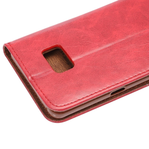 For Galaxy Note 7 / N930 Crazy Horse Texture Magnetic Adsorption Horizontal Flip Leather Case with Card Slot & Holder