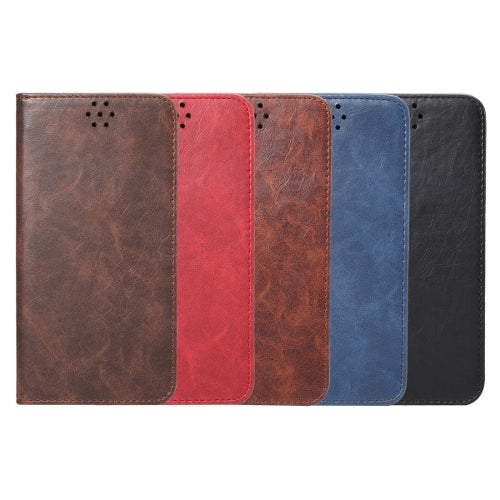 For Galaxy Note 7 / N930 Crazy Horse Texture Magnetic Adsorption Horizontal Flip Leather Case with Card Slot & Holder