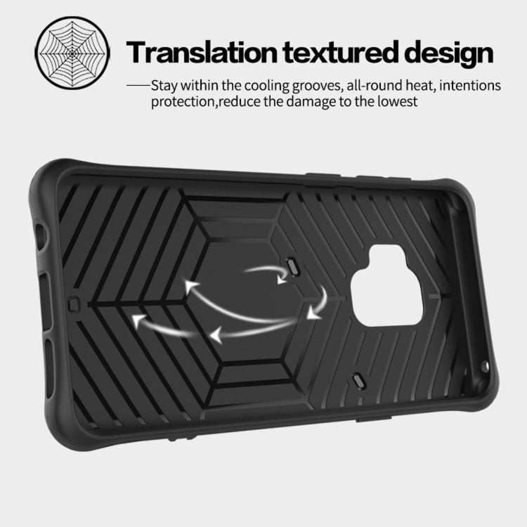 For Galaxy S9 TPU + PC Shockproof Protective Back Case with 360 Degree Rotatable Holder