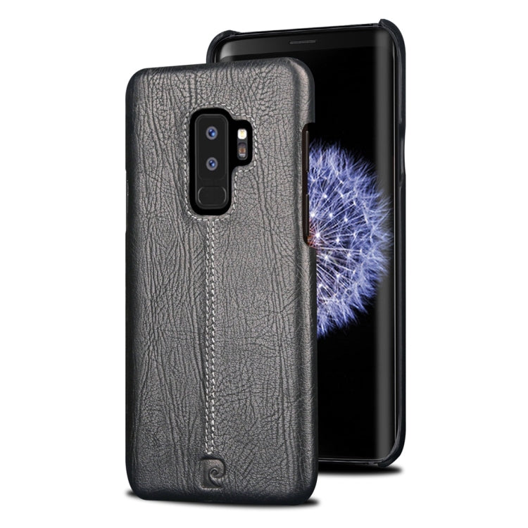 Pierre Cardin PCL-P03 Shockproof PC + Leather Protective Case for Galaxy S9 Plus