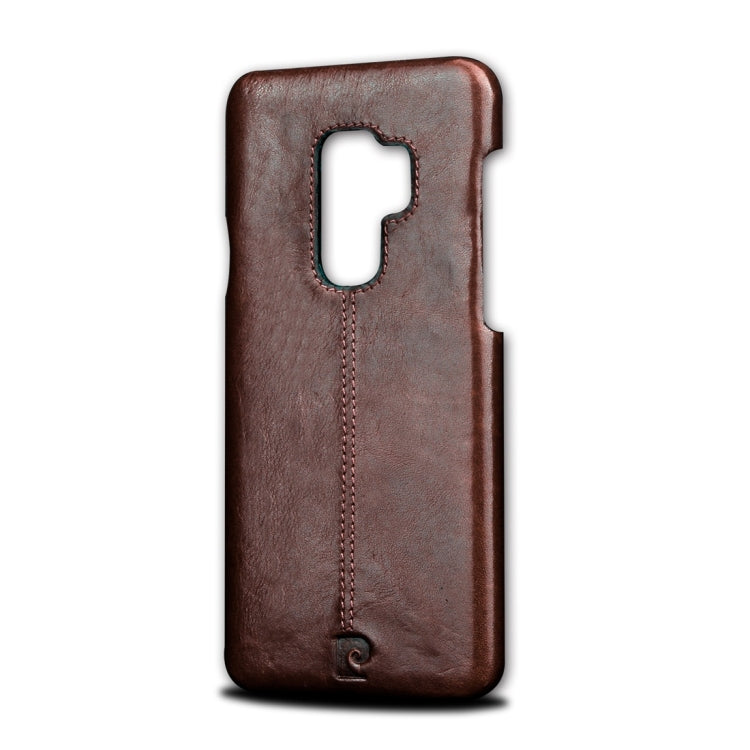 Pierre Cardin PCL-P03 Shockproof PC + Leather Protective Case for Galaxy S9 Plus