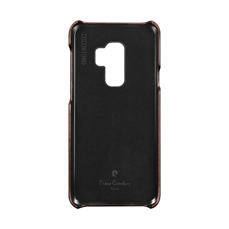 Pierre Cardin PCL-P03 Shockproof PC + Leather Protective Case for Galaxy S9 Plus
