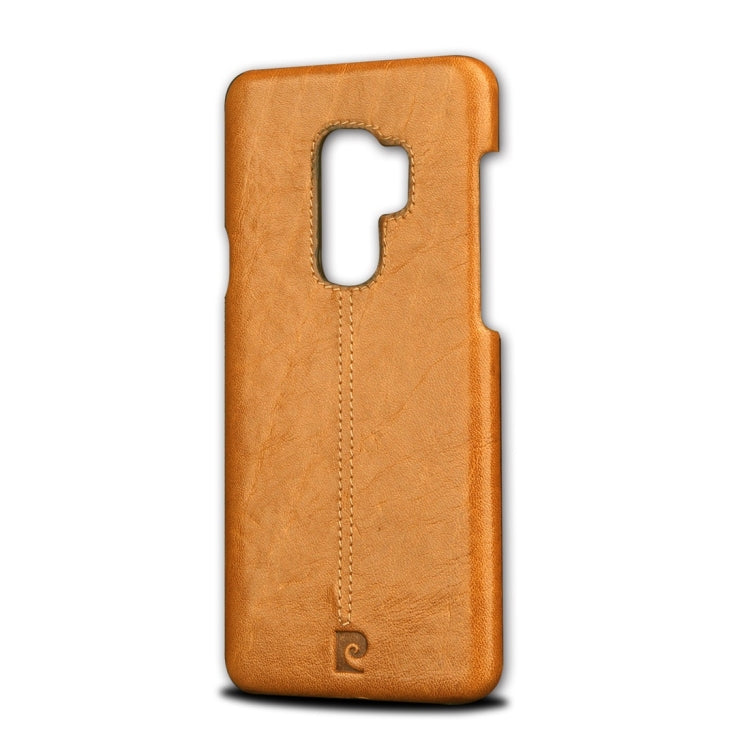 Pierre Cardin PCL-P03 Shockproof PC + Leather Protective Case for Galaxy S9 Plus