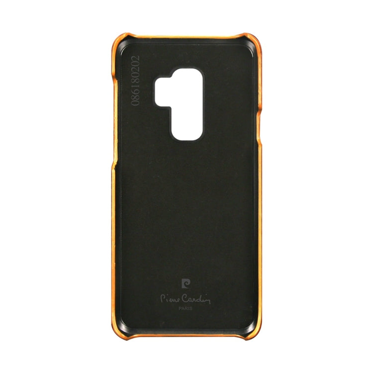 Pierre Cardin PCL-P03 Shockproof PC + Leather Protective Case for Galaxy S9 Plus
