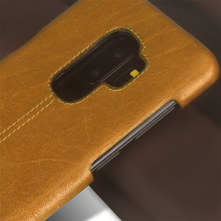 Pierre Cardin PCL-P03 Shockproof PC + Leather Protective Case for Galaxy S9 Plus