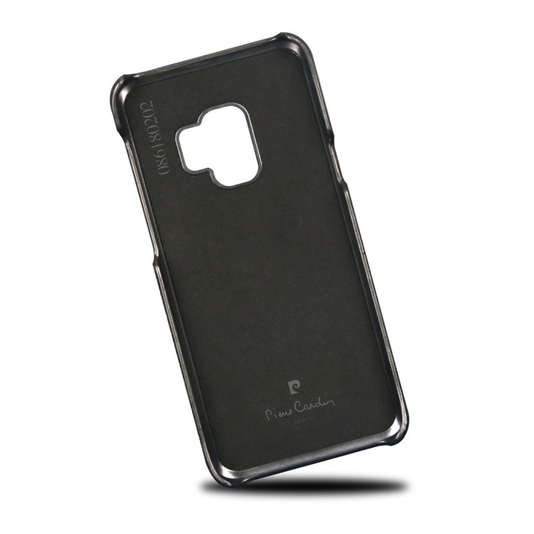 Pierre Cardin PCL-P03 Shockproof PC + Leather Protective Case for Galaxy S9