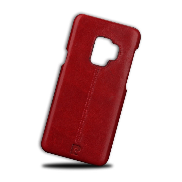 Pierre Cardin PCL-P03 Shockproof PC + Leather Protective Case for Galaxy S9