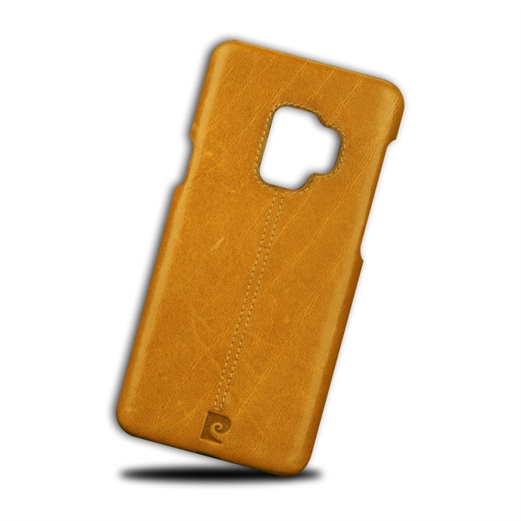 Pierre Cardin PCL-P03 Shockproof PC + Leather Protective Case for Galaxy S9