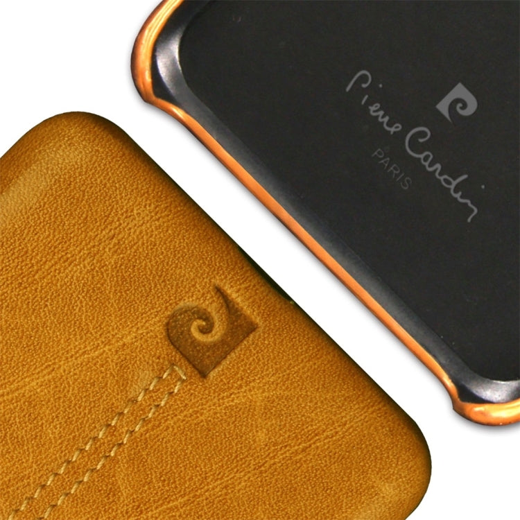 Pierre Cardin PCL-P03 Shockproof PC + Leather Protective Case for Galaxy S9