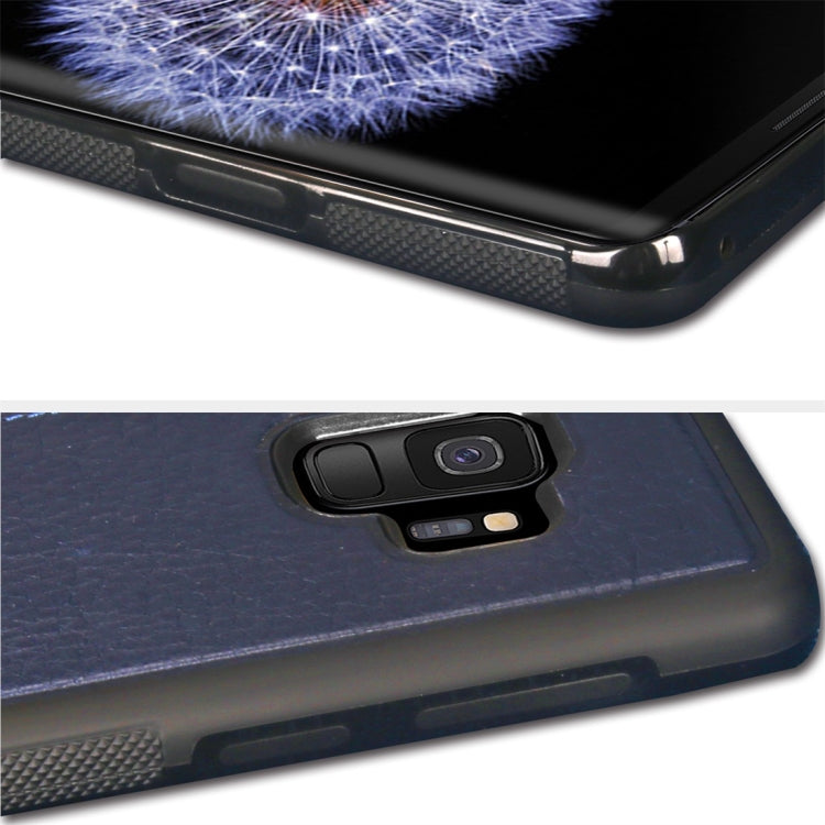 Pierre Cardin PCS-S02 Shockproof TPU + Leather Protective Case for Galaxy S9