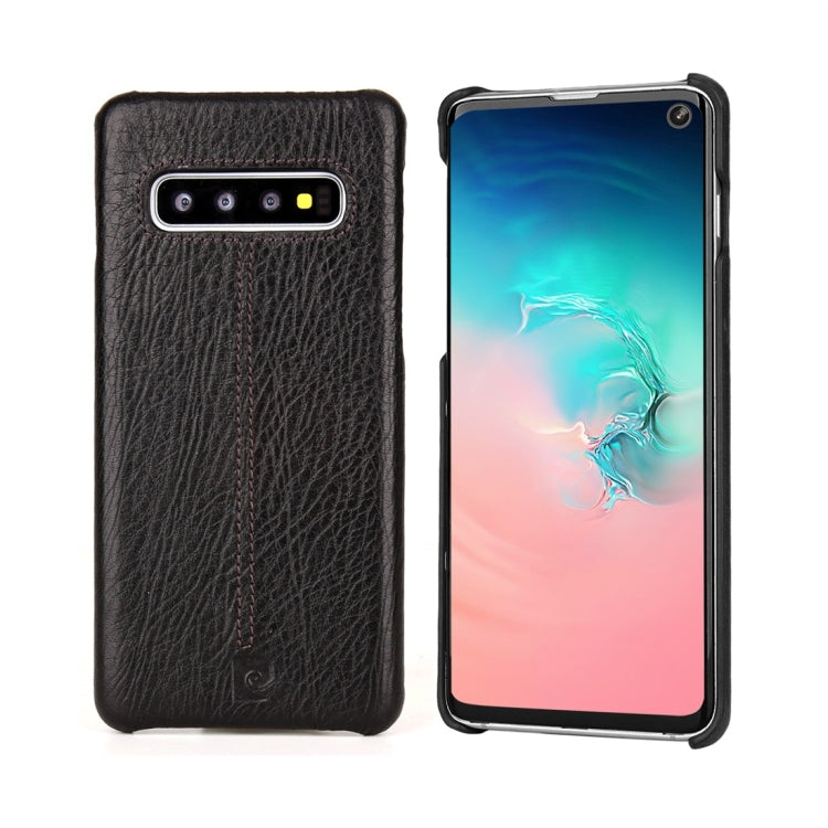 Pierre Cardin PCL-P03 Shockproof PC + Leather Protective Case for Galaxy S10