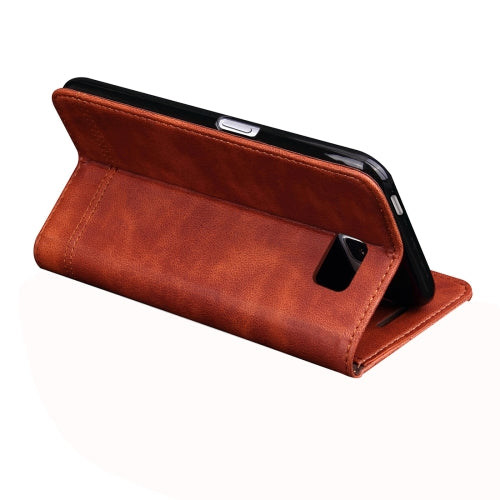 For Galaxy Note 7 / N930 Retro Crazy Horse Texture Magnetic Adsorption Horizontal Flip Leather Case with Card Slot & Holder & Wallet