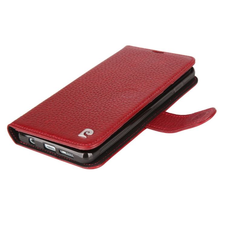 Pierre Cardin PCS-P08 Horizontal Flip Leather Case for Galaxy S10, with Holder & Card Slot