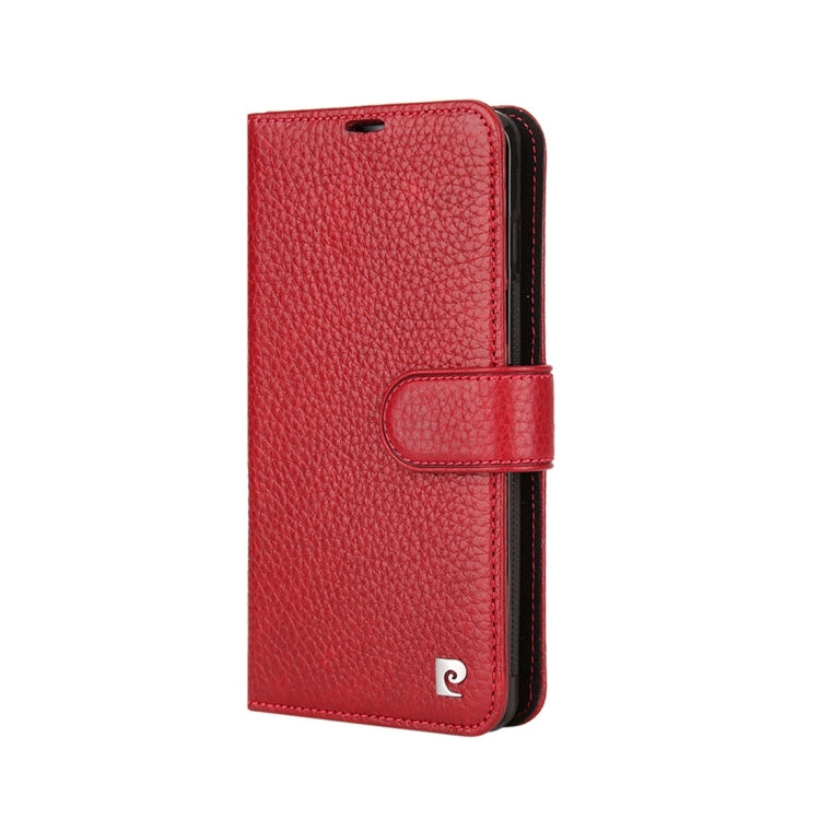 Pierre Cardin PCS-P08 Horizontal Flip Leather Case for Galaxy S10, with Holder & Card Slot