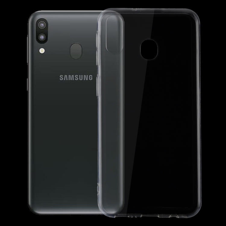 0.75mm Ultrathin Transparent TPU Soft Protective Case for Galaxy M20