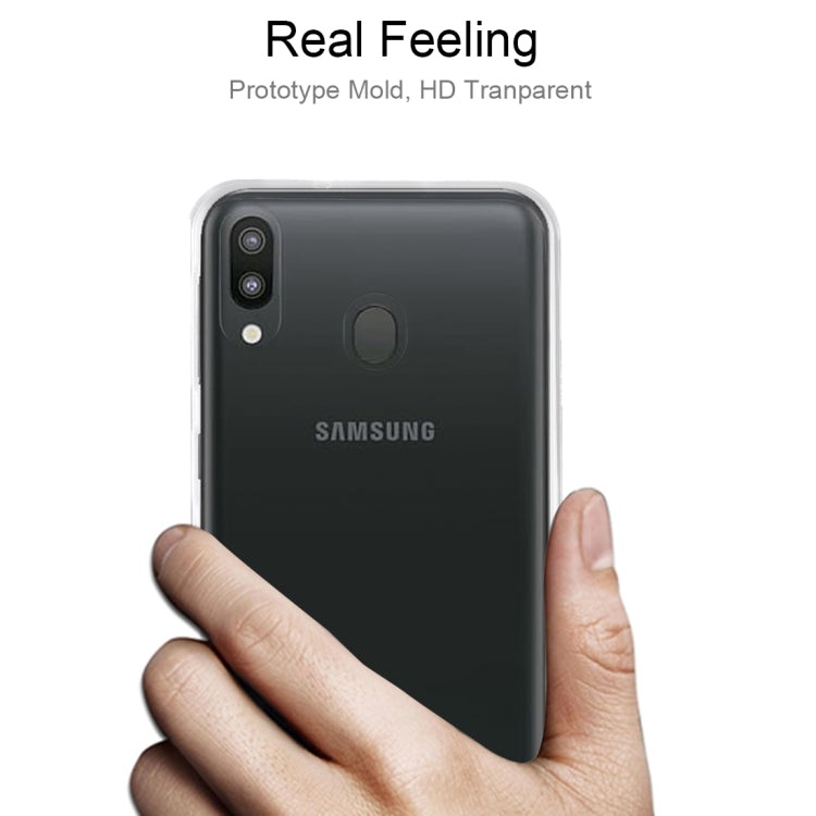 0.75mm Ultrathin Transparent TPU Soft Protective Case for Galaxy M20