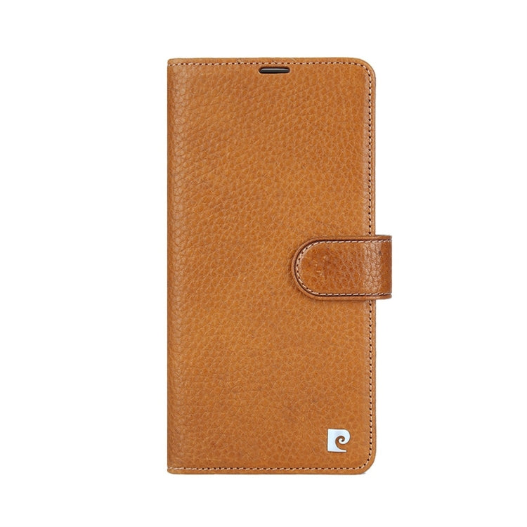 Pierre Cardin PCS-P08 Horizontal Flip Leather Case for Galaxy S10 Plus, with Holder & Card Slot