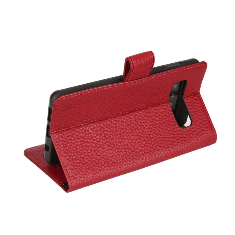 Pierre Cardin PCS-P08 Horizontal Flip Leather Case for Galaxy S10 Plus, with Holder & Card Slot