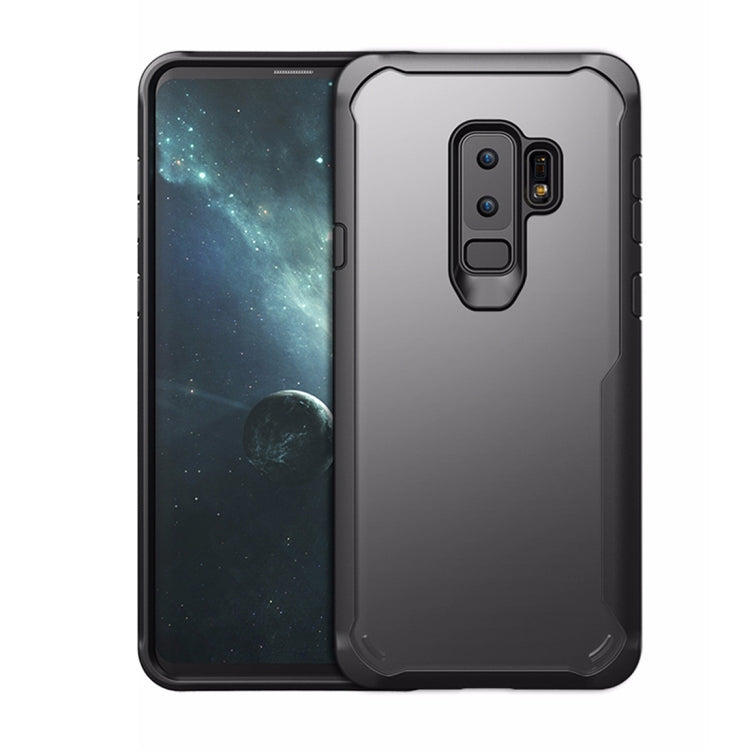 Transparent PC + TPU Full Coverage Shockproof Protective Case for Galaxy S9+