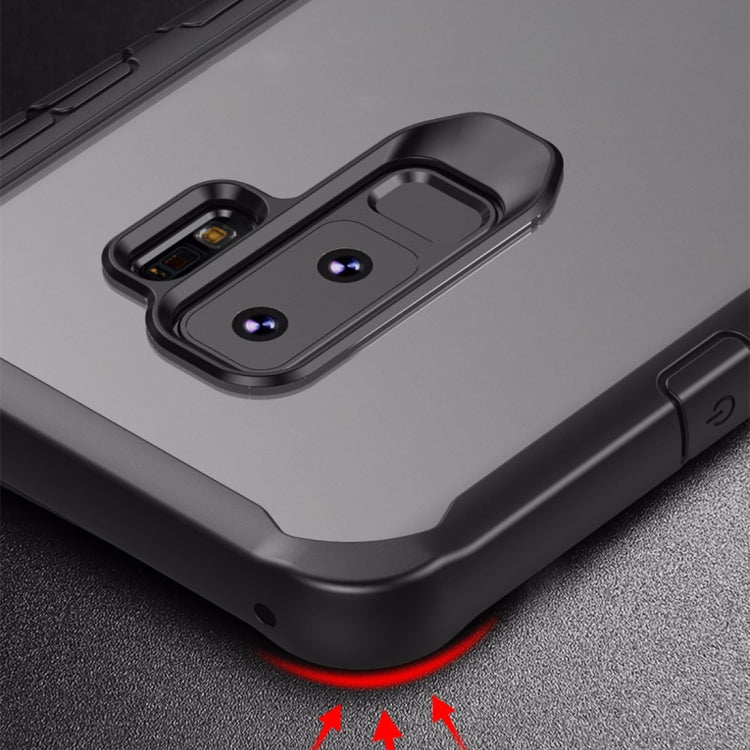 Transparent PC + TPU Full Coverage Shockproof Protective Case for Galaxy S9+