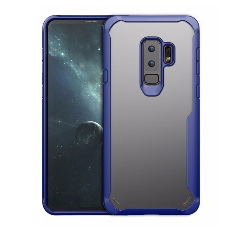 Transparent PC + TPU Full Coverage Shockproof Protective Case for Galaxy S9+