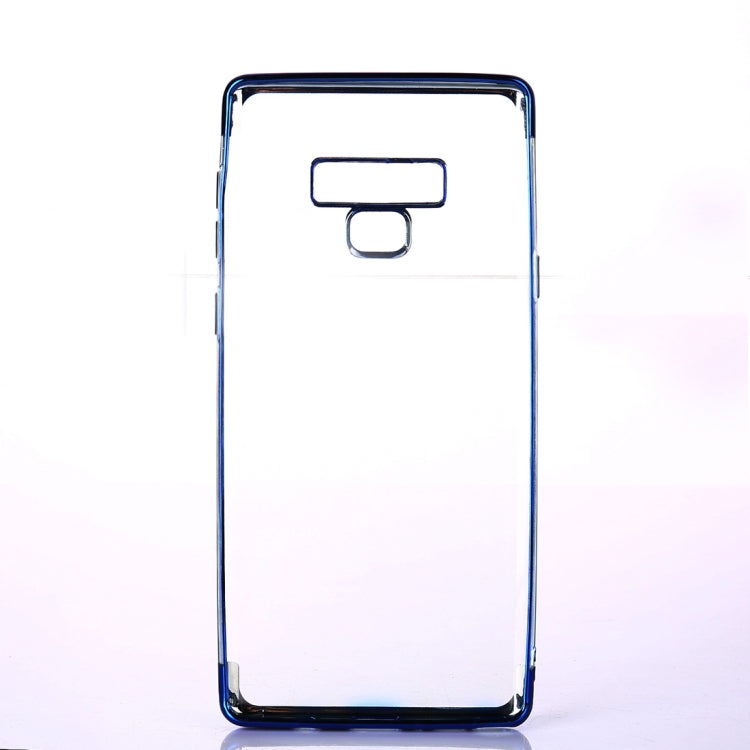 Three Sections Electroplating Side TPU Protective Back Case for Galaxy Note9