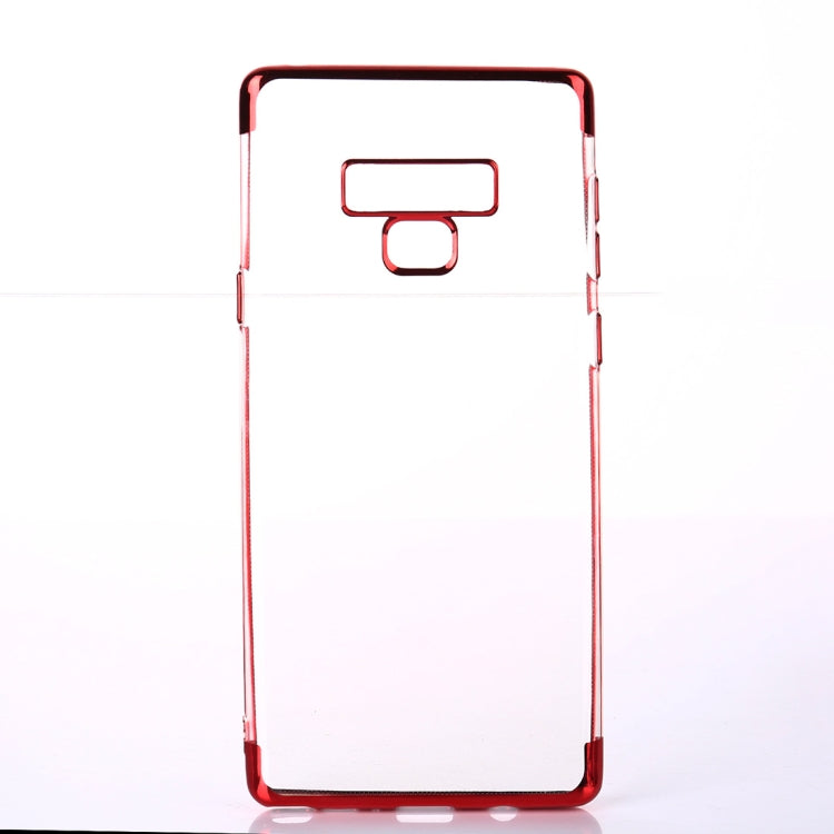 Three Sections Electroplating Side TPU Protective Back Case for Galaxy Note9