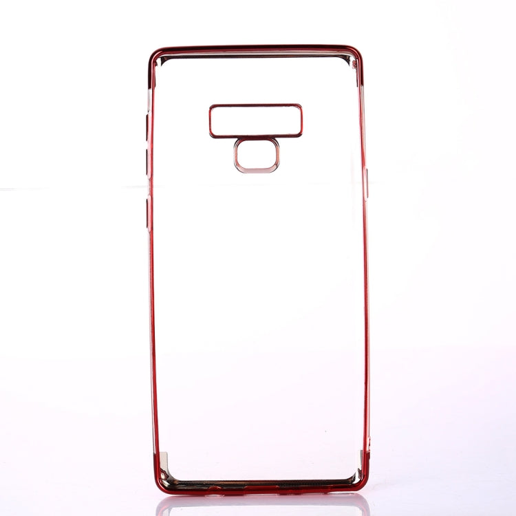 Three Sections Electroplating Side TPU Protective Back Case for Galaxy Note9