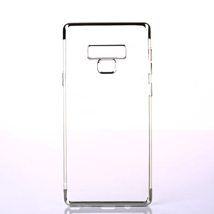 Three Sections Electroplating Side TPU Protective Back Case for Galaxy Note9