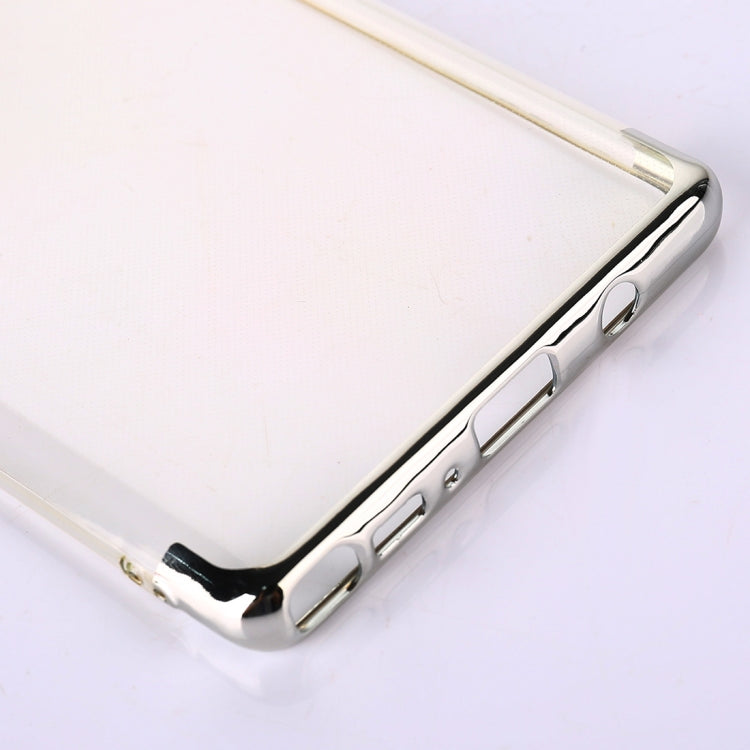 Three Sections Electroplating Side TPU Protective Back Case for Galaxy Note9